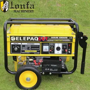Brand New ELEPAQ(SV6800E2)4.5KVA Generator/Key Starter/Yelow