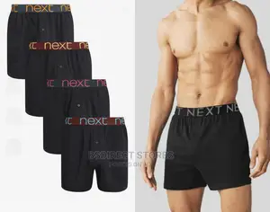 NEXT Neon Waistband Loose Fit Luxury 100% Pure Cotton Boxers