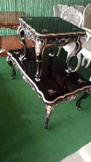 Royal Wooden Tables and Stools
