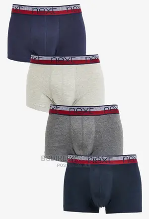 NEXT Multi Colour Hipster Luxury Men Cotton Boxers Pack Of 4