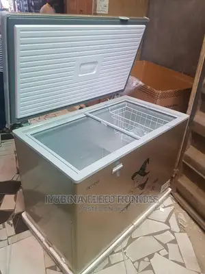 Brand New SNOWSEA 450litter Chest Freezer/External/Silver/