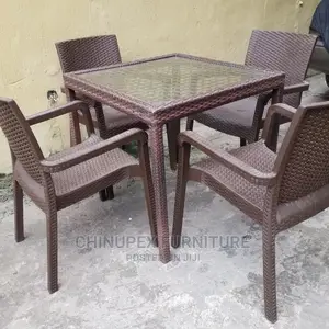 Set of Outdoor/Eatery/Garden Cane Chairs