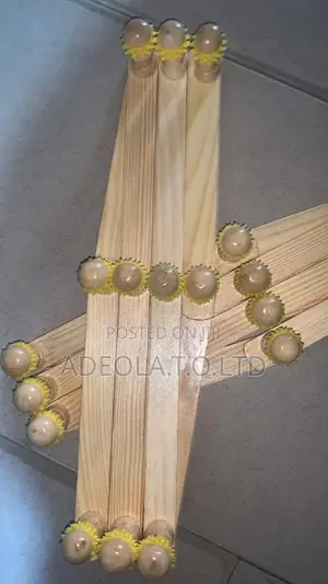 Wooden Bag and Wig Hanger