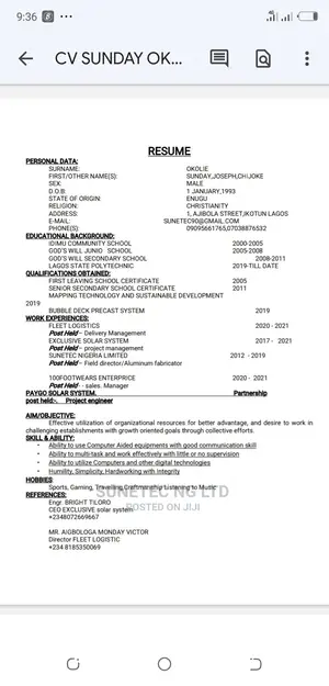 Solar Engineer