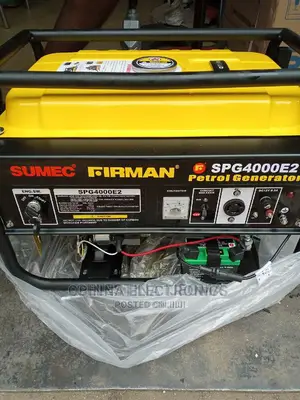 Brand New Sumec Firman(Spg4000e2)3.5kva Grnerator/Pure Coper