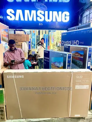 Brand New SAMSUNG(75"Q60A-QLED)-SERIES 8-2022-Full UHD Tv