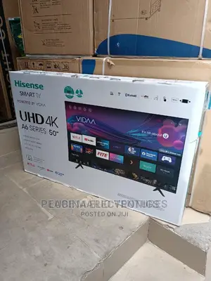 Brand New Hisense 50" A6 Series /Full Uhd Tv/Wi-Fi)Netflix