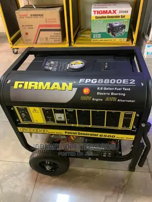 Brand New Sumec Firman(Fpg8800e2)6.5kva Generator/Pure Coper