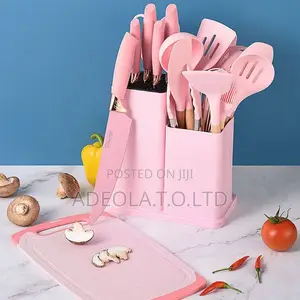 Silicone Kitchen Tools With Board