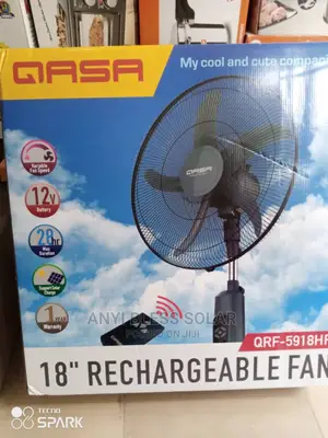 18 Rechargeable Fan