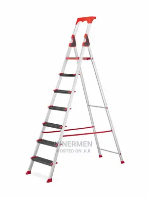 Sarayli 7 Step Aluminum Professional Ladder