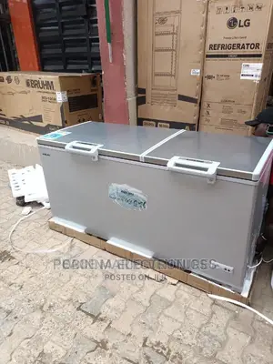 Brand New BRUHM 500L Double Door Chest Fteezer/External/