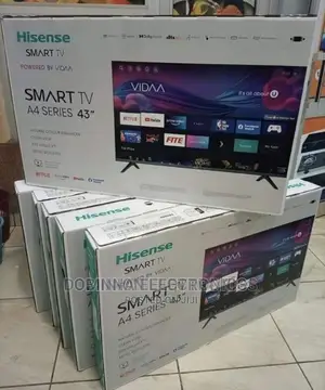 Brand New HISENSE(43" A4 Series) Smart Tv/Wi-fi/Full UHD/