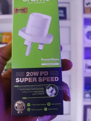 Oraimo 20W PD Super Speed Charger With Typec to Lightning