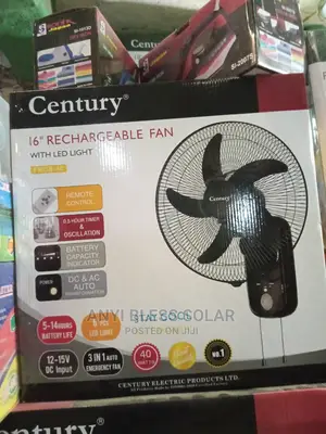 16" Rechargeable Fan