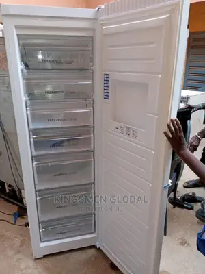 Haier Inverter Upright Interswitch Freezer