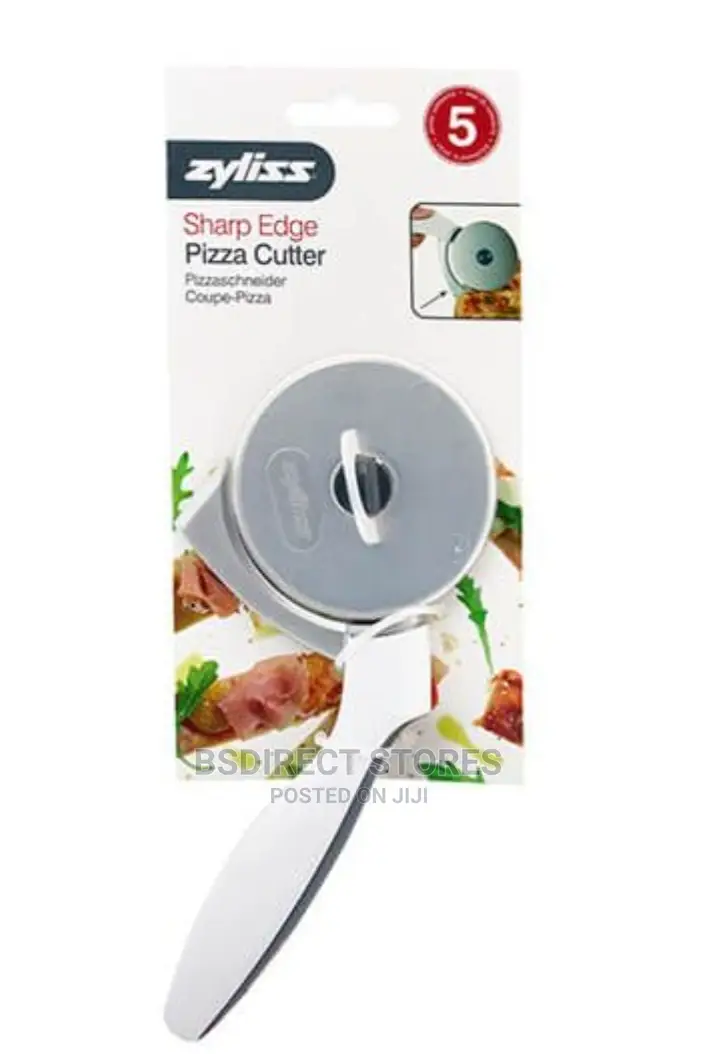Zyliss Sharp Edge Pizza Cutter Slice Thick Crispy Pizzas