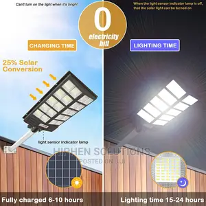 100W Waterproof Solar Street Light