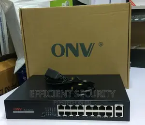 Onv 16 Port Poe Switch 10/100 Mbps