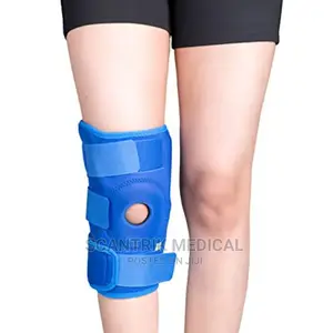 Stabilized Hinged Open Knee Support