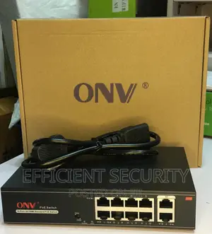 ONV 8-Port Poe Switch With 2 Uplink Port