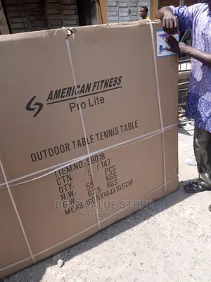 American Fitness Outdoor Tabletennis Board With Original Bat
