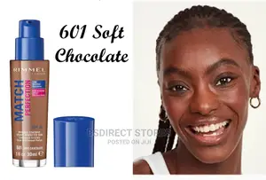 Rimmel London Match Perfection Foundation 601 Soft Chocolate