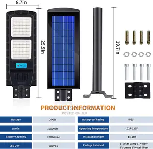 100W Affordable Solar Street Light