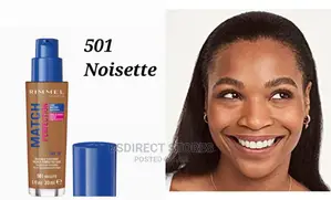 Rimmel London Match Perfection Foundation Noisette 501 30ml