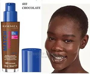 Rimmel London 603 CHOCOLATE Match Perfection Foundation 30ml