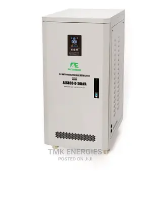 AE DUNAMIS 30KVA (80V-250V) Single-phase Servo Voltage Stabilizer.