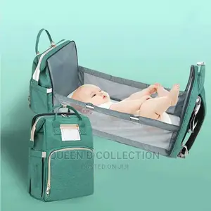 Baby Diaper Bag With Bed