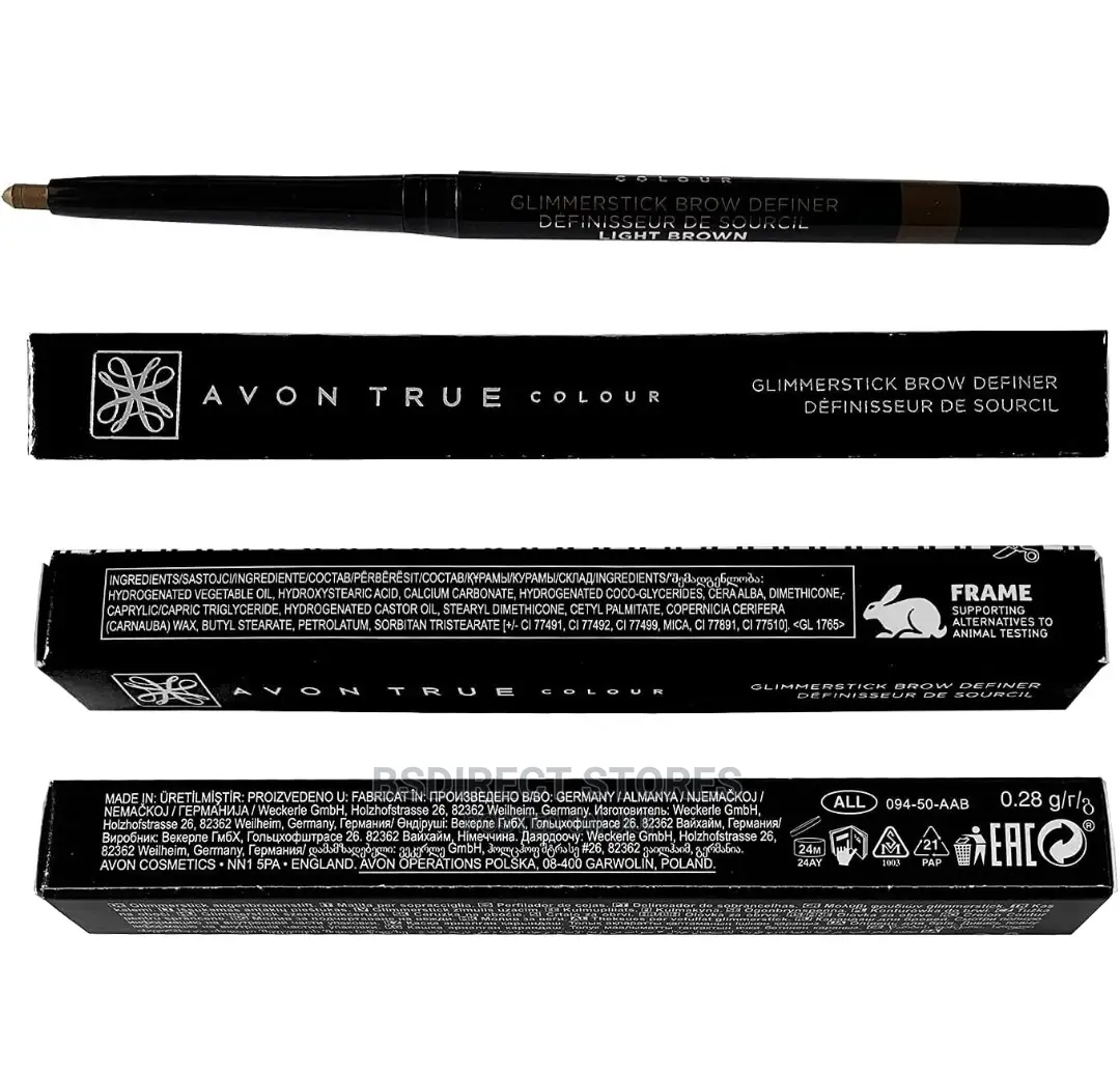 Avon True Colour Glimmerstick Brow Definer - Light Brown