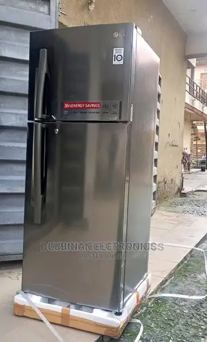 Brand New LG(REF292DR)292L INVERTER Double Door Fridge/Silva