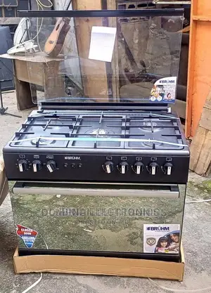 Brand New BRUHM(60×90(5 BORNER All Gas Standing Gas Cooker)