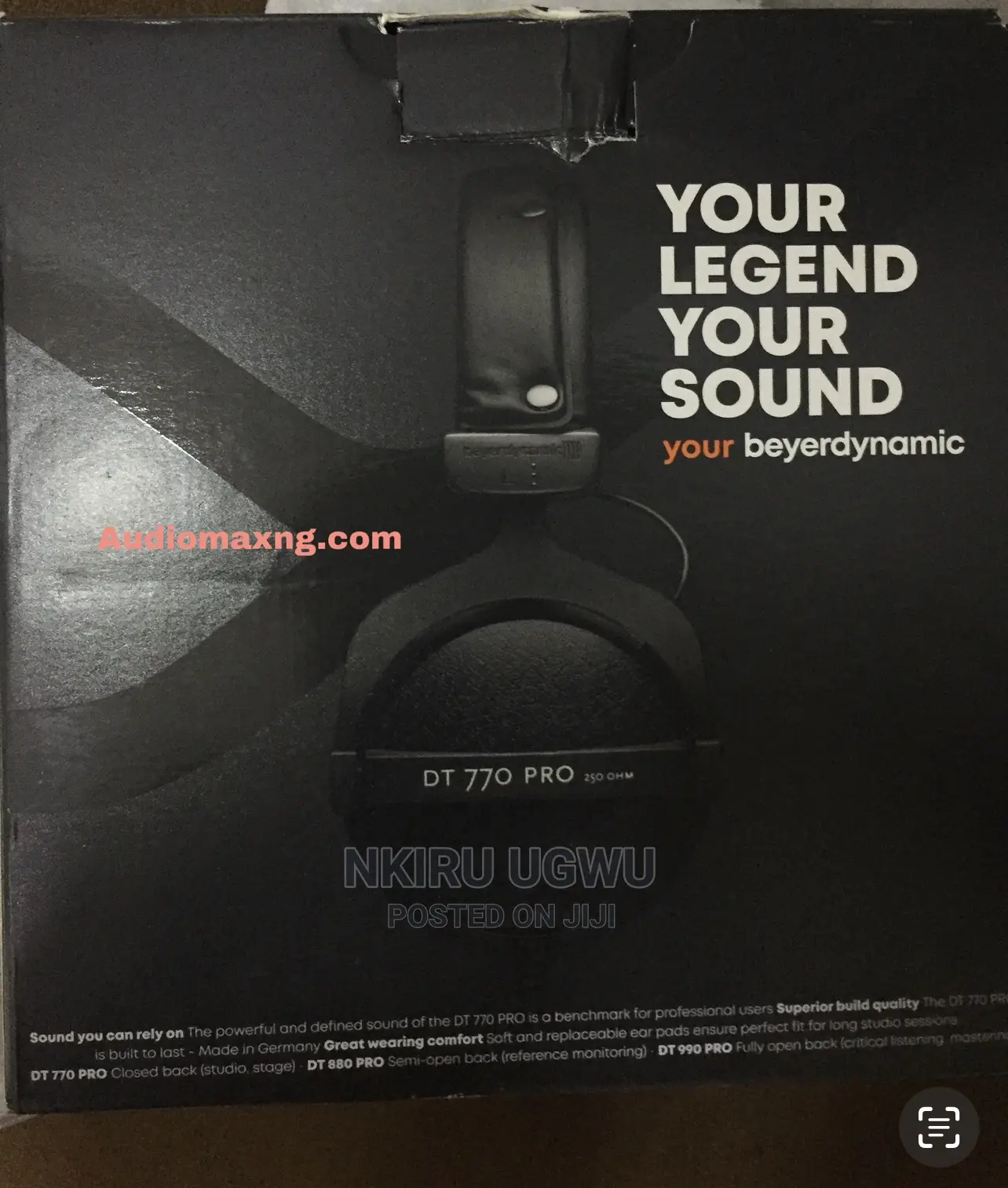 Beryerdynamic Dt 770 Pro