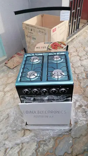 Brand New NEXUS(50×55)4+0(4borner All Gas)Oven Grill)Silver)