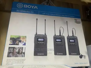 Boya BY-WM8 Pro Is an Upgraded UHF Dual-Channel Wireless