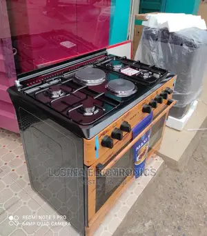 Brand New MAXI(60×90)4+2(4gas+2electric)Grey Colo/Grill Oven