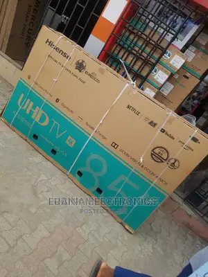 Brand New HISENSE 85" Smart /UHD/Wi-fi/Netflix/Google Tv/
