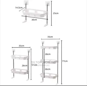 Multipurpose/Toilet Storage Rack 3layers