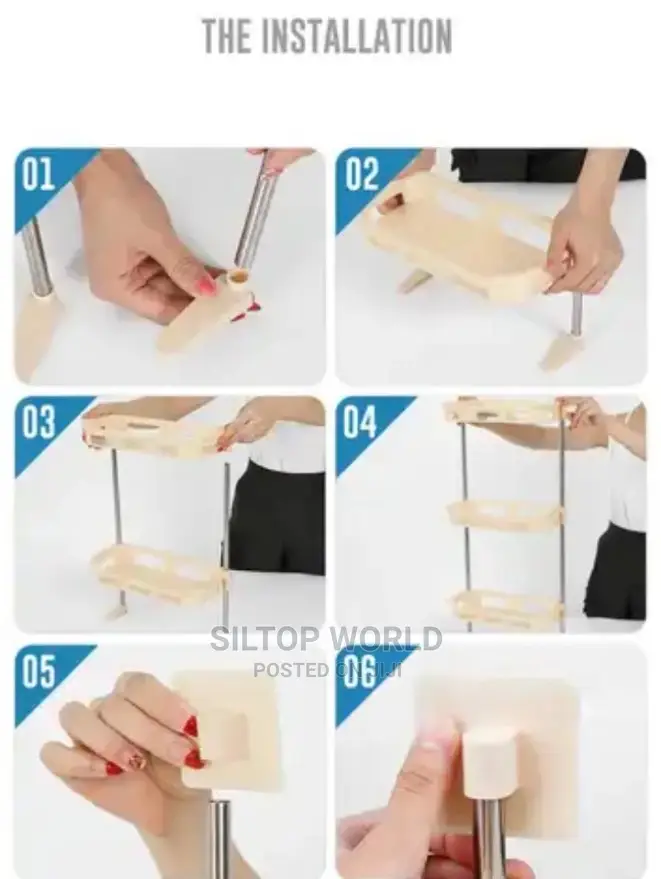 Multipurpose/Toilet Storage Rack 3layers