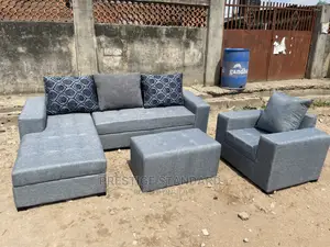 A Standard Grey Sofa