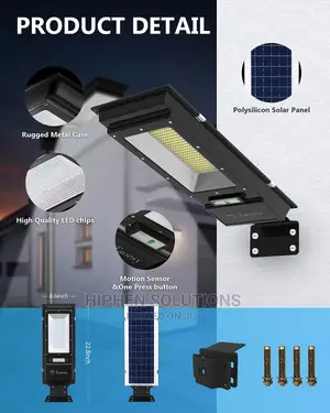 Waterproof 400W Solar Street Light