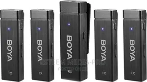 BOYA 2.4ghz 4-Channel Wireless Microphone System Ultracompac