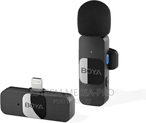 BOYA By-V1 Professional 2.4ghz Wireless Lavalier Microphone