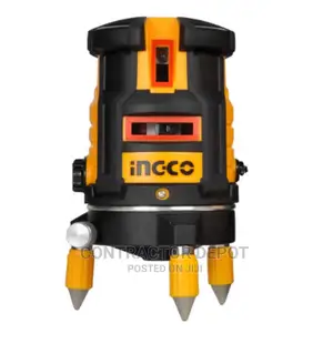 Ingco Self-Leveling Line Laser Red Laser With Tripod Stand
