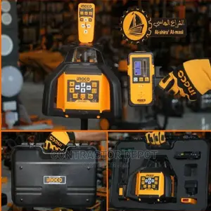 Ingco Self Line Rotary Laser Level Green Laser With Trpod