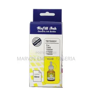 Bt5000 Yellow Ink Cartridge for Brother Printer_ Bt5000y