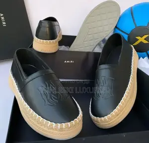 Original Amiri Classic Leather Loafers Shoe Available